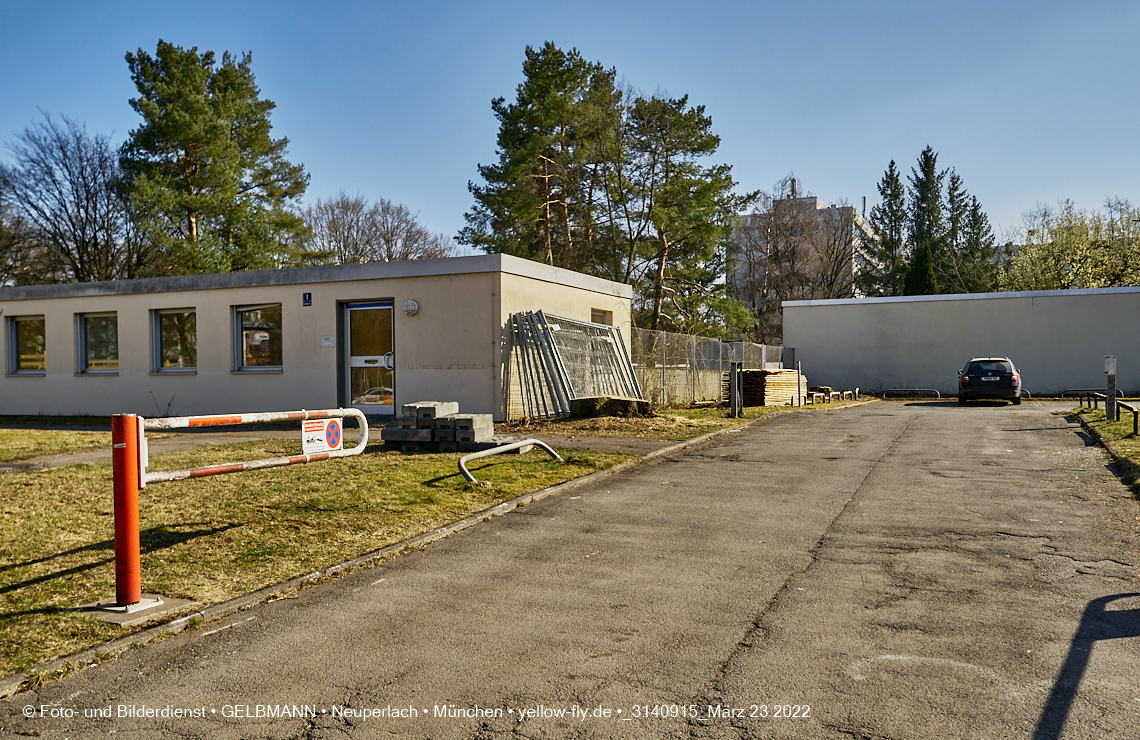 21.03.2022 - Baustelle am Haus für Kinder in Neuperlach